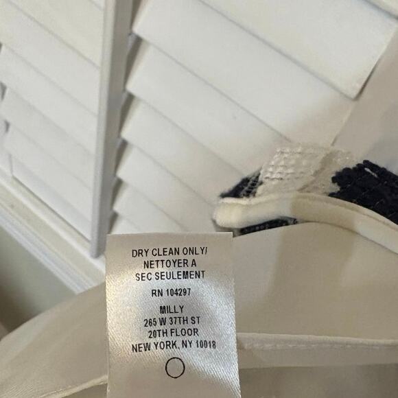 Revolve Milly Blue And White Textured‎ Dress Size 10 - Picture 11 of 11